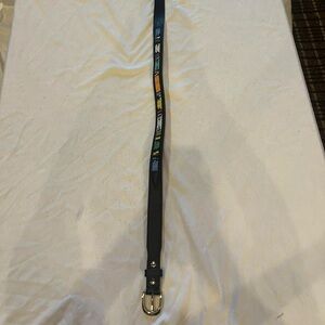Urban Outfitters Black Belt with Multicolor Accents